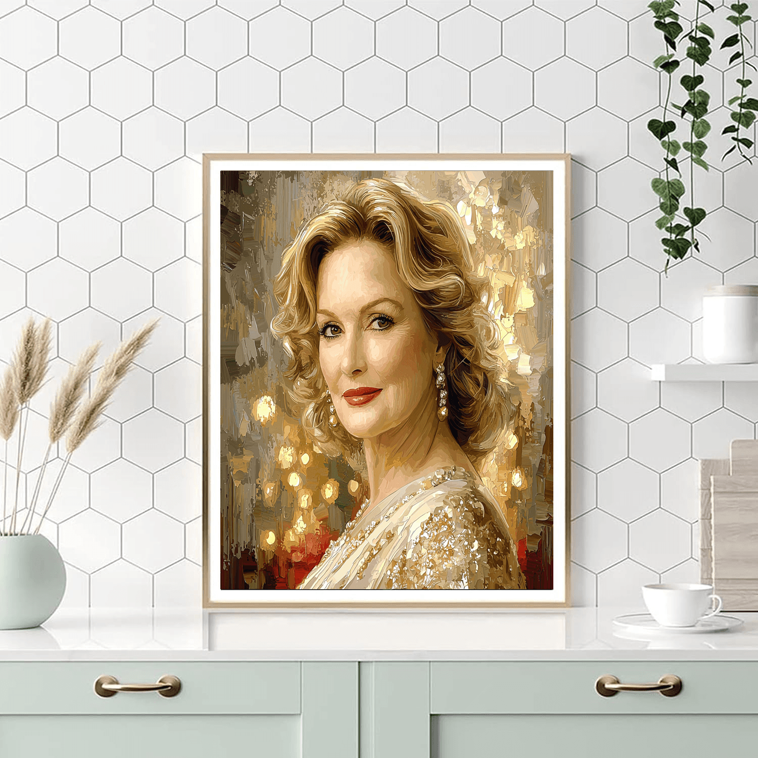 Meryl Streep: The Chameleon Of Hollywood's Dreams Numbered Painting Kits