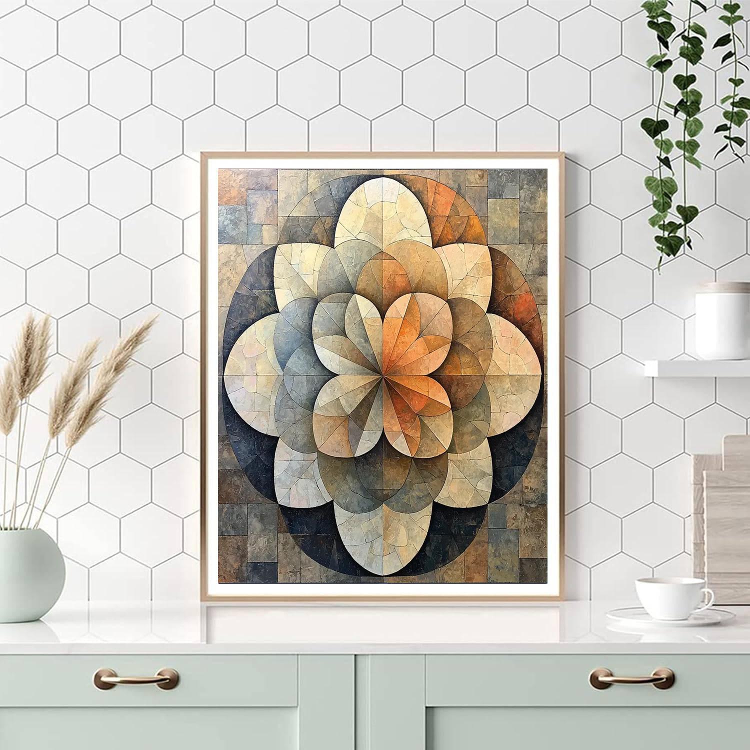 Michelangelo Inspired Sacred Geometry Of Nature  Paint By Color