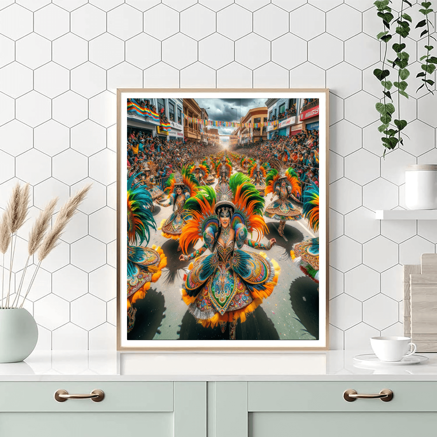 Oruro Carnival - Bolivia Painting By Numbers Kit