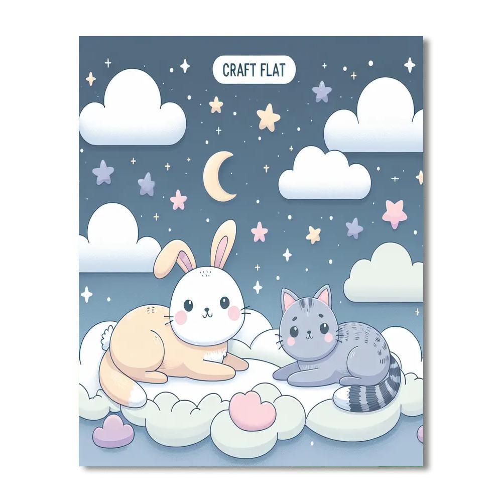 Sweet Dreamers Painting Number Kit