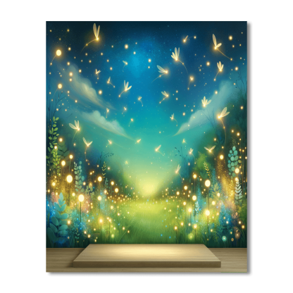 Dancing With Fireflies Paint By Number