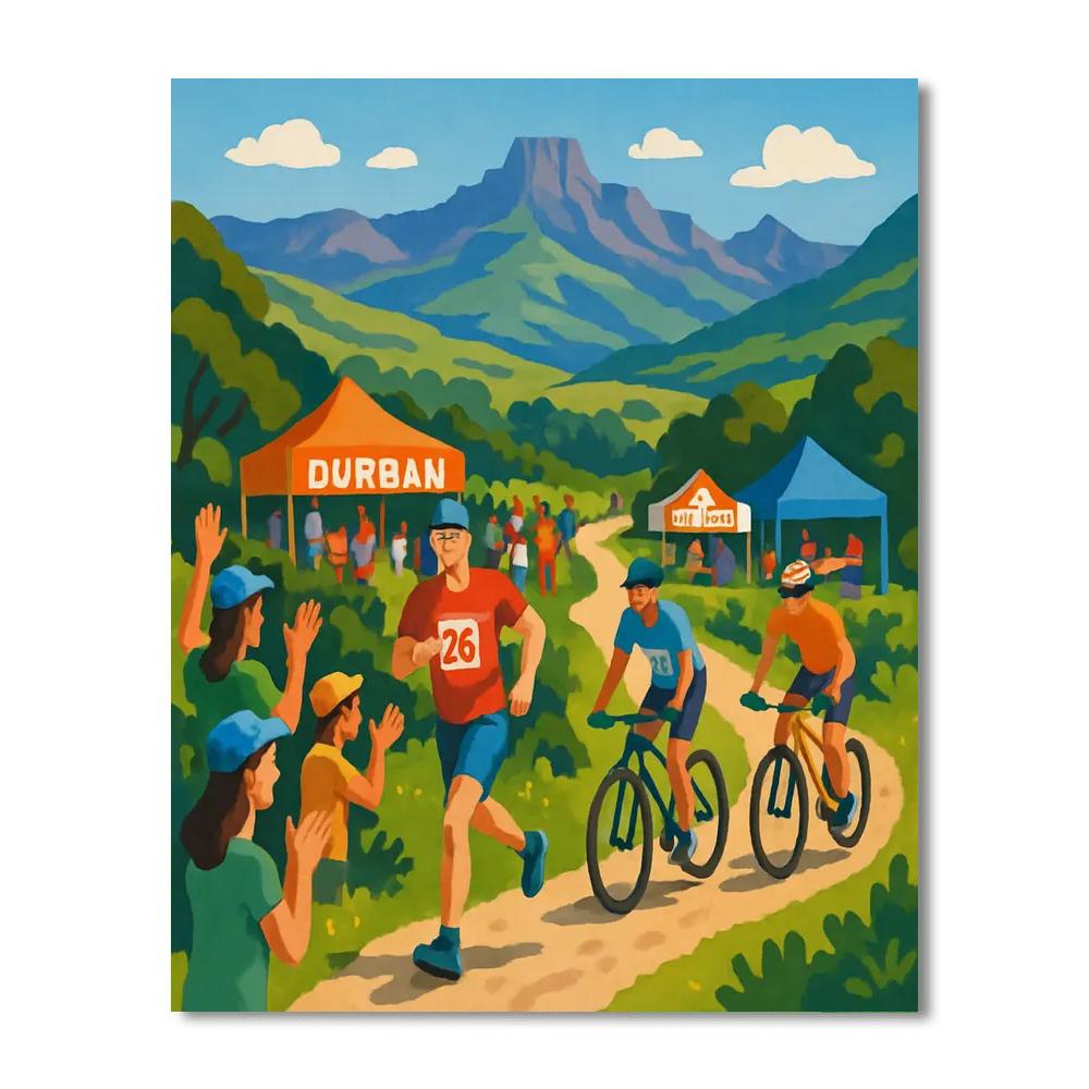 Up The Downs Festival - Durban Numbered Painting Kits
