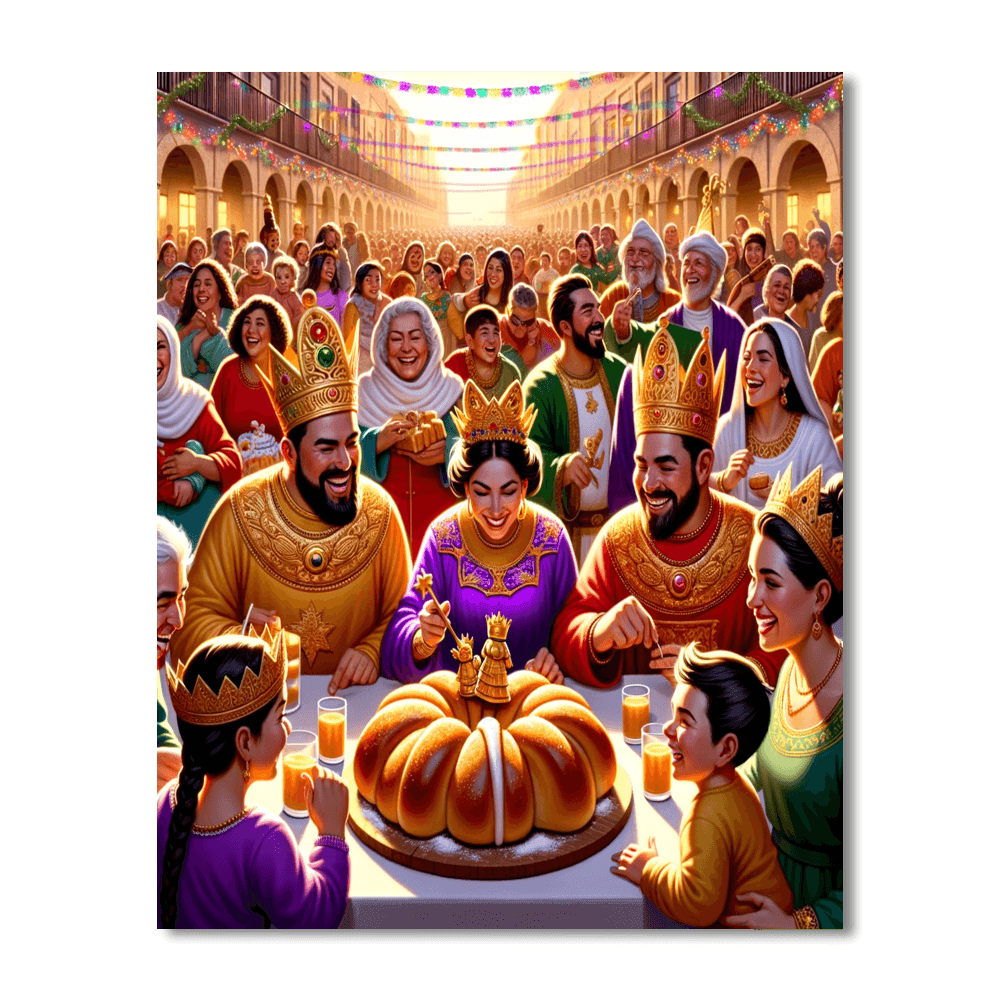 Día De Reyes - Mexico Paint By Number