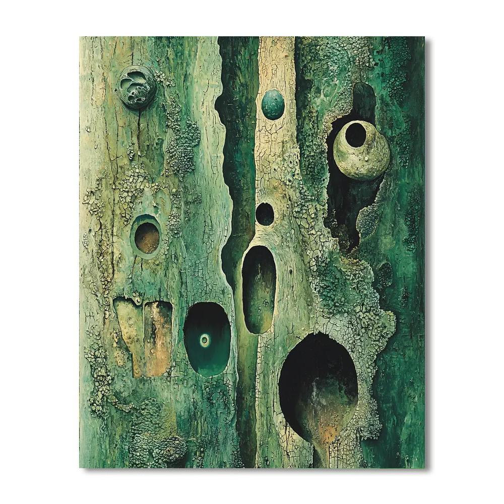 Max Ernst Inspired Enchanted Symbiosis  Paint By Numbers Art