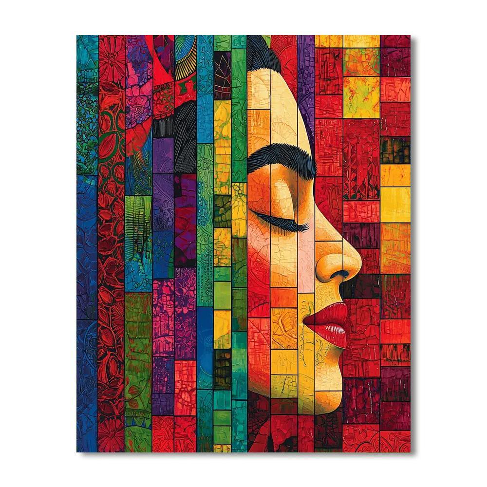 Frida Kahlo Inspired Reflections Of Cultural Richness  Paint By Numbers Art