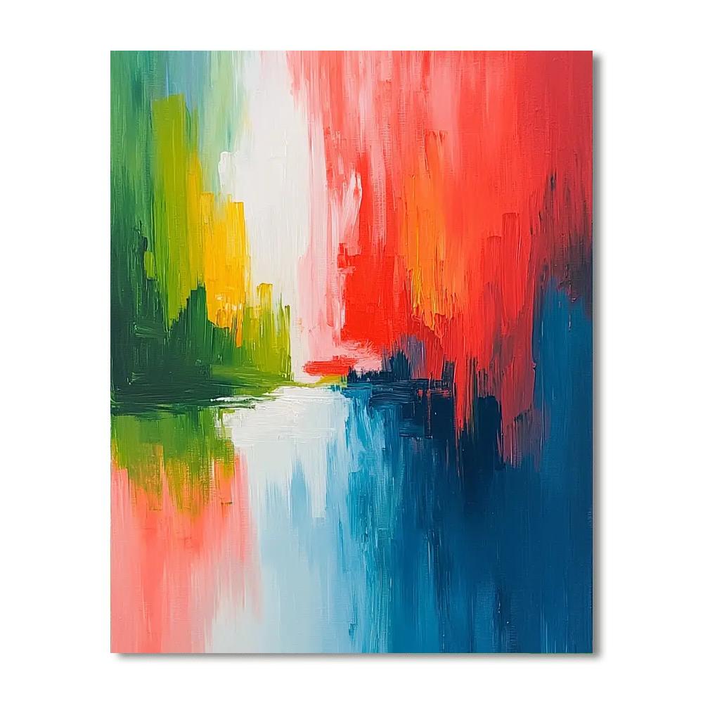 Paul Cézanne Inspired Chroma Spectrum  Painting By Numbers Kit