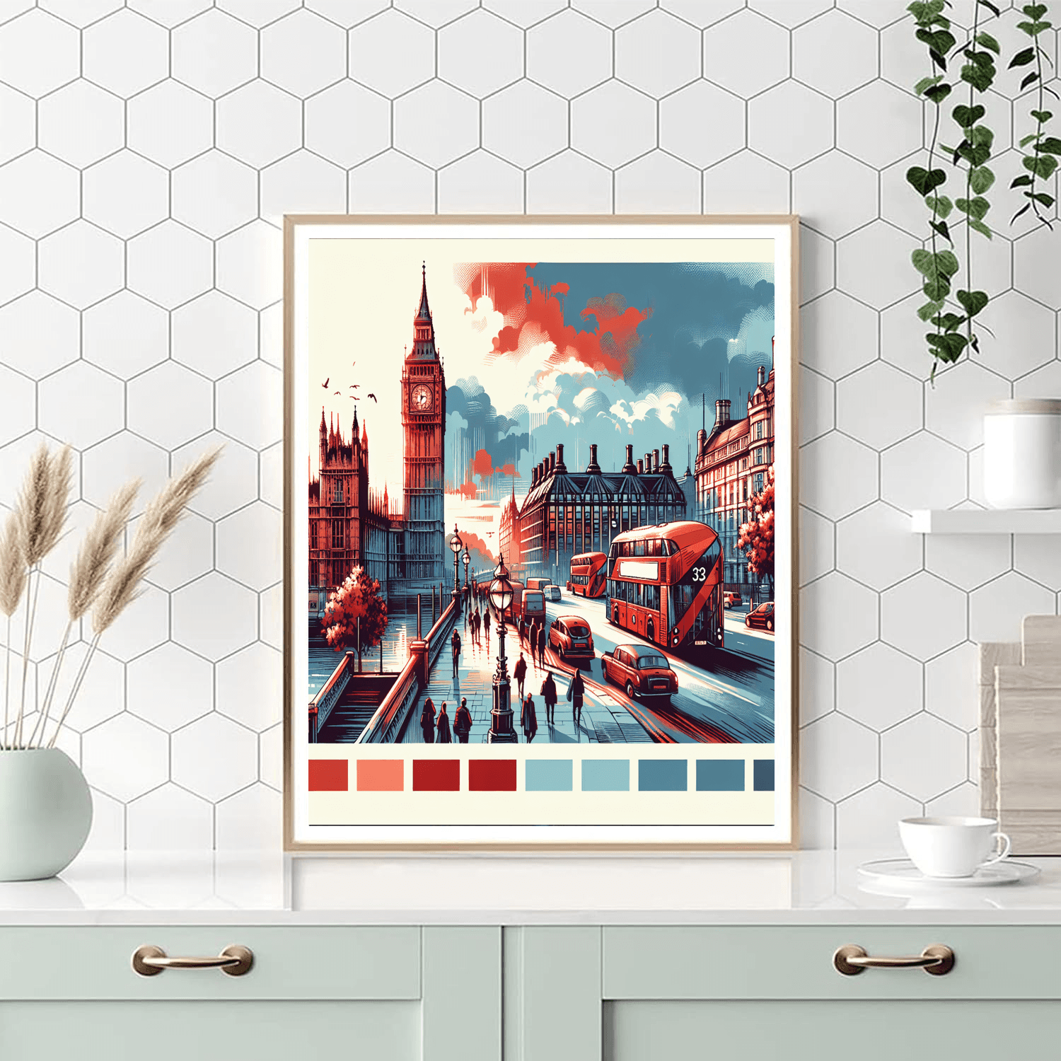 London Reflections Paint By Numbers