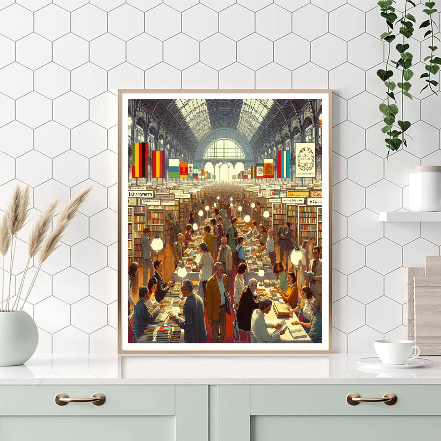 Guadalajara International Book Fair - Mexico DIY Paint By Numbers