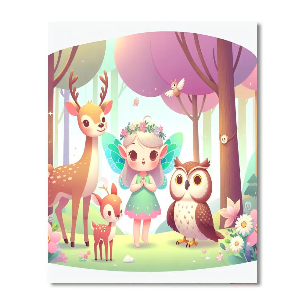 Forest Fables Storytime Paint By Number