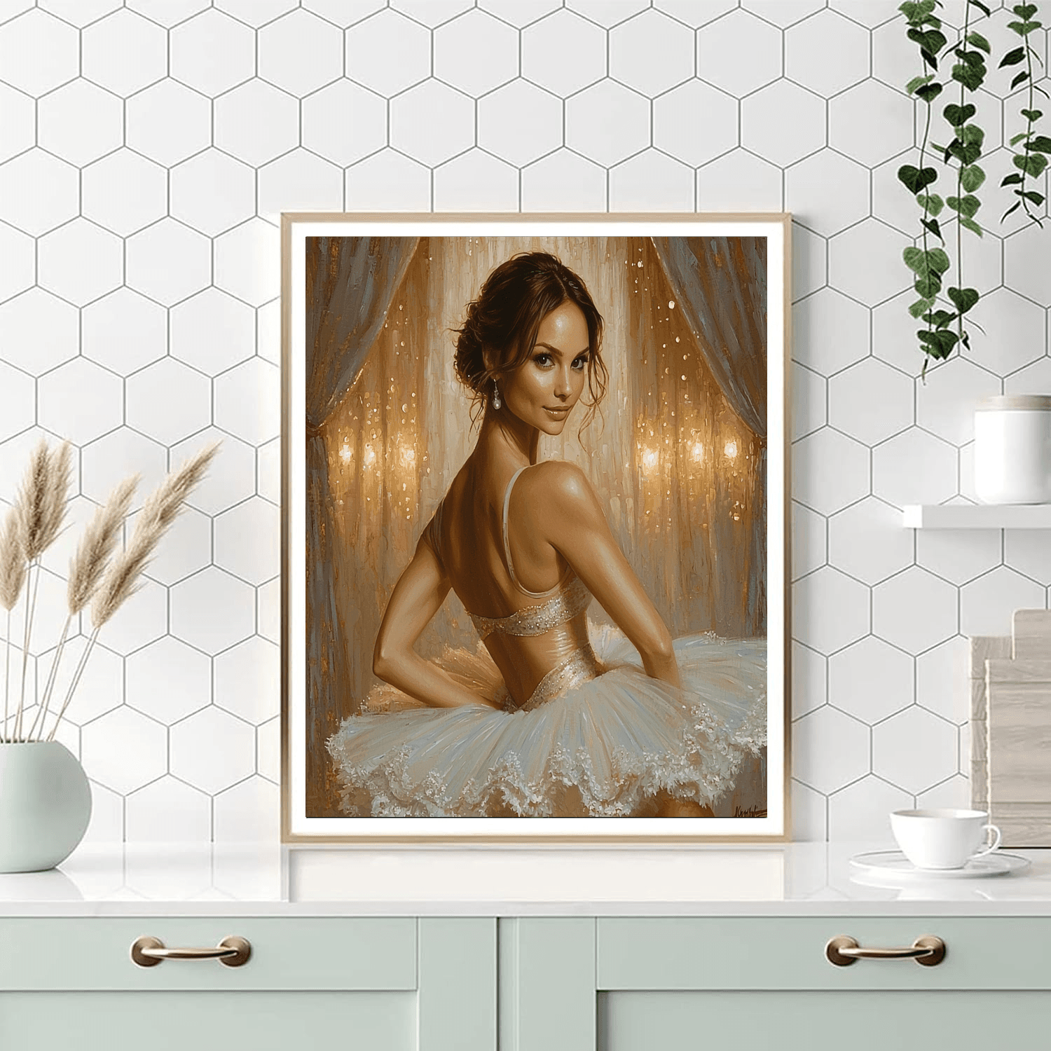 Natalie Portman: A Dance Of Grace And Strength Paint By Number