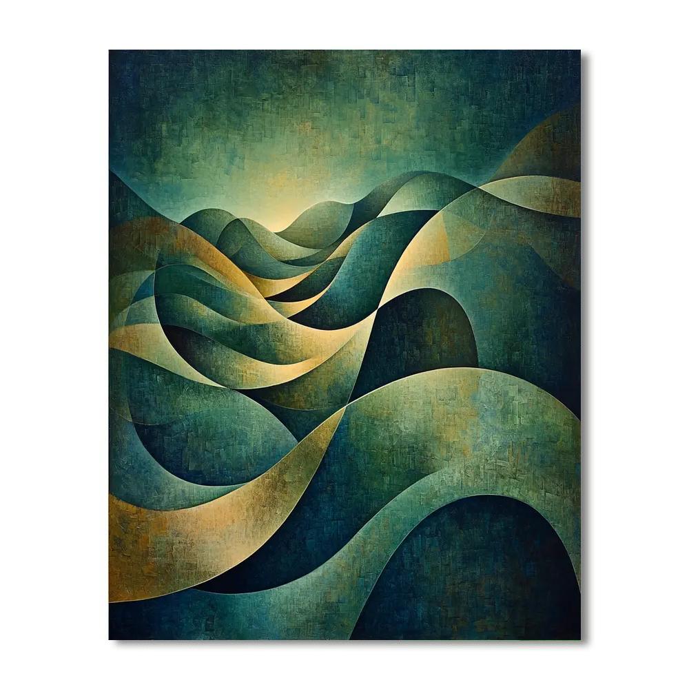 Max Ernst Inspired Subconscious Realms  Paint By Numbers Kits