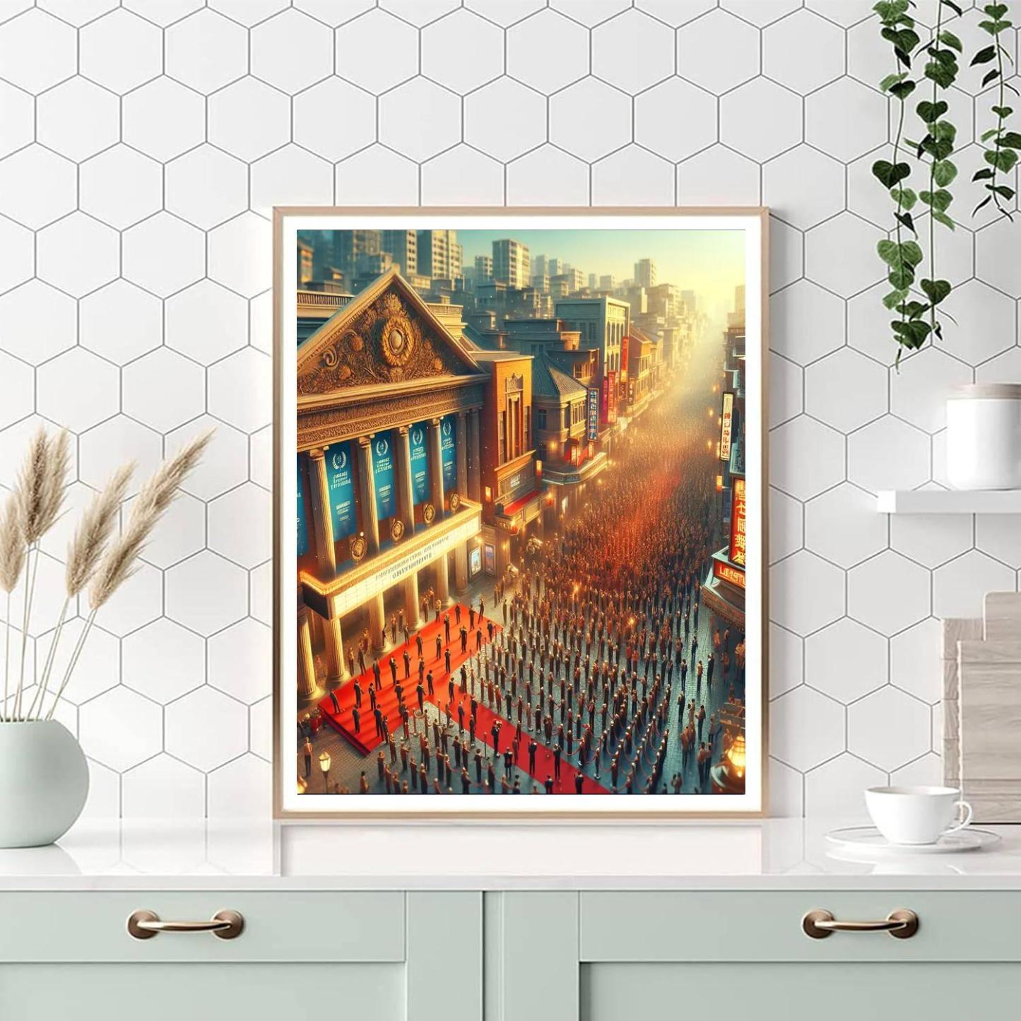 Kolkata International Film Festival - India Number Painting