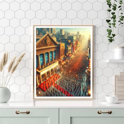 Kolkata International Film Festival - India Number Painting