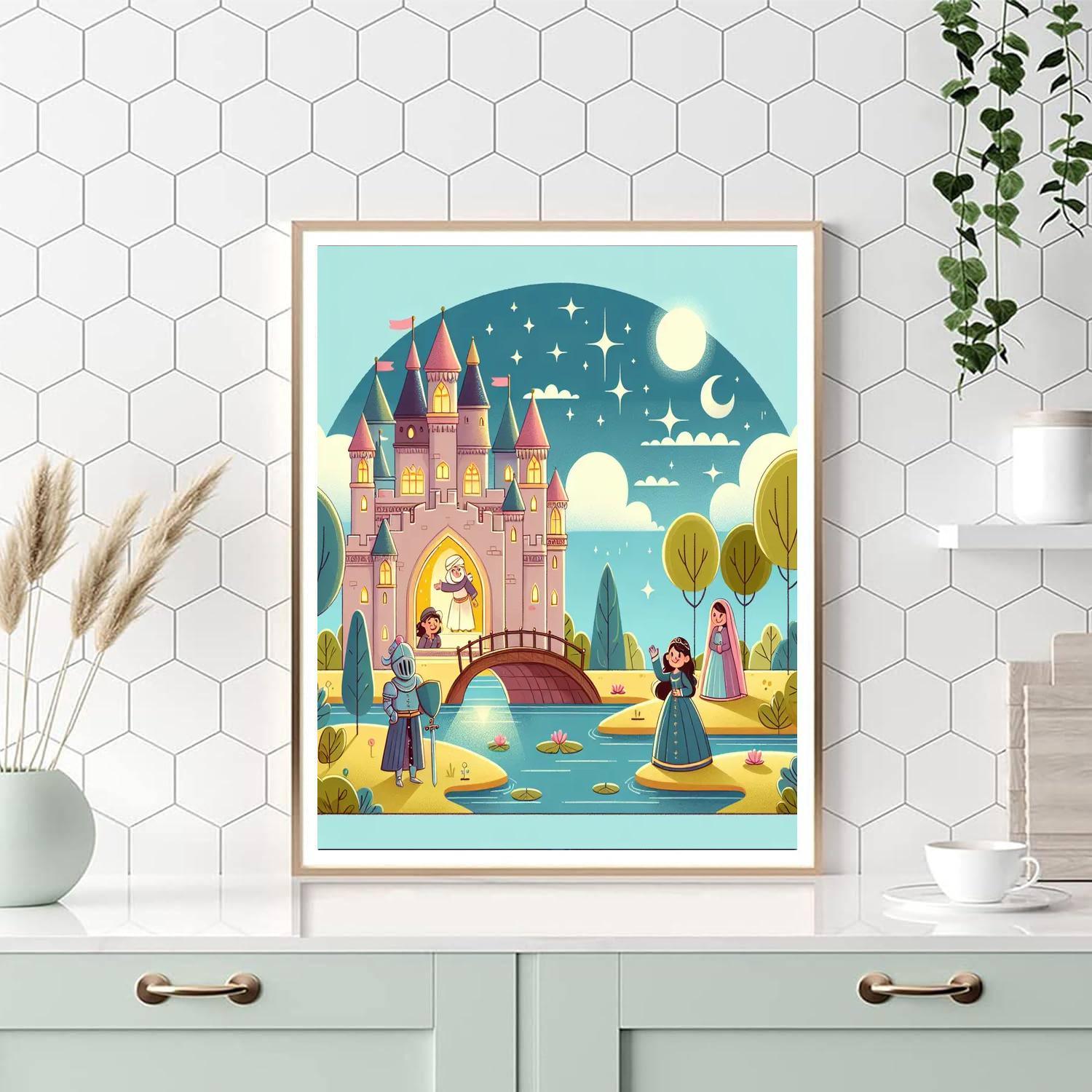 Enchanted Castle Chronicles Painting By Numbers Kit