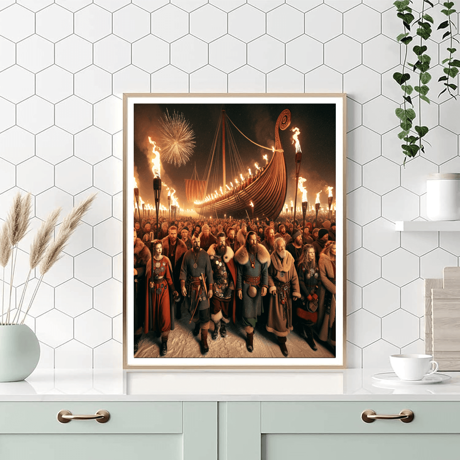 Up Helly Aa - Scotland Paint By Number
