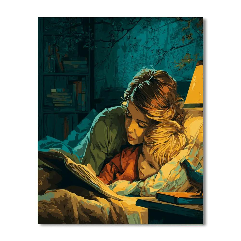 Heartfelt Bedtime Stories Number Painting