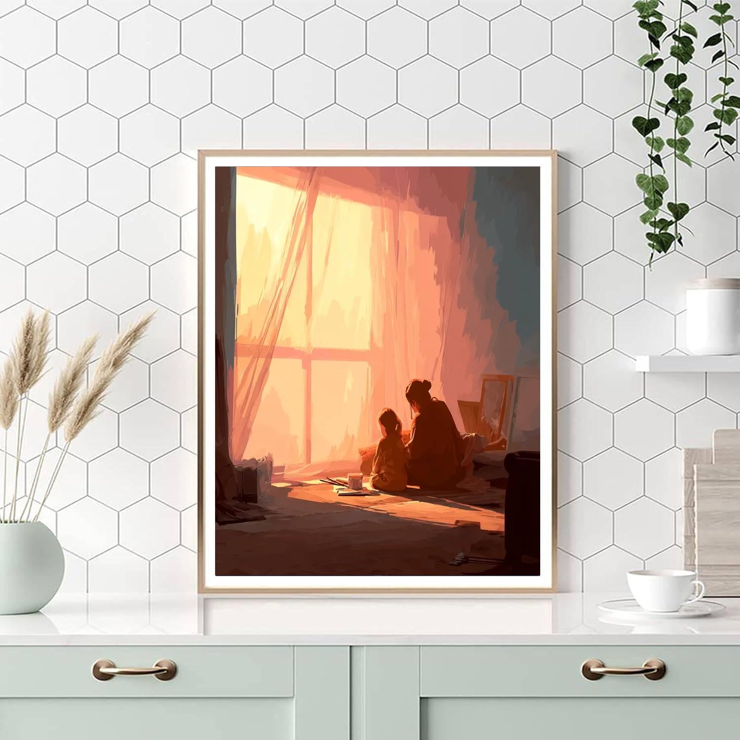 Morning Melodies Number Painting