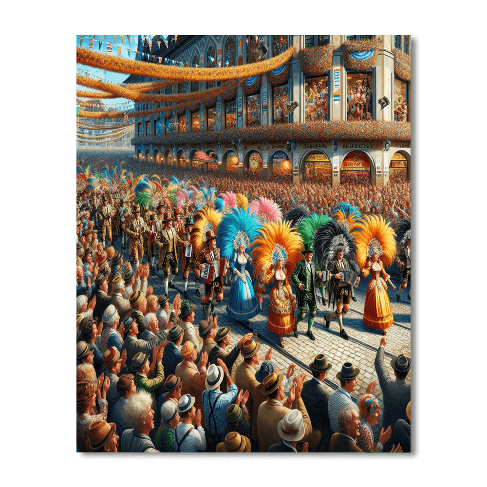 Fasching - Munich Paint By Numbers