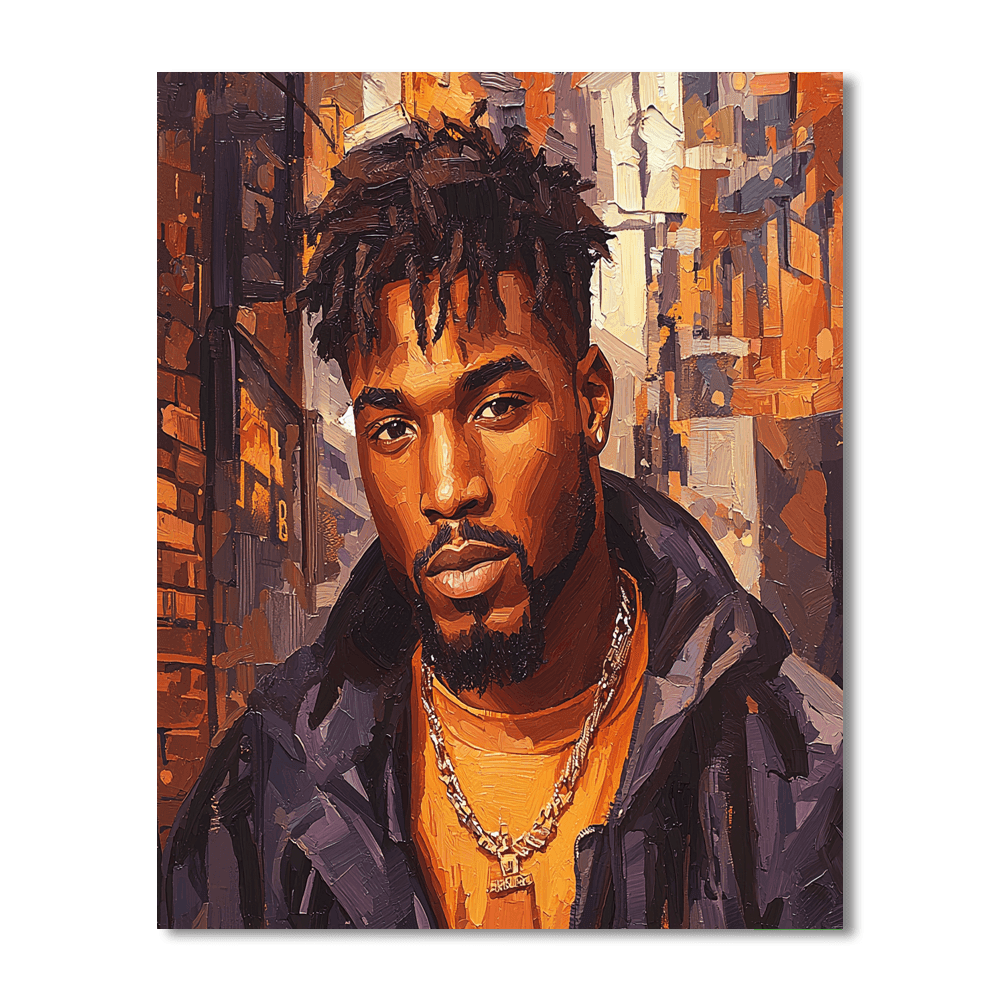 Michael B. Jordan: The Charismatic Champion Of Change Paint By Numbers