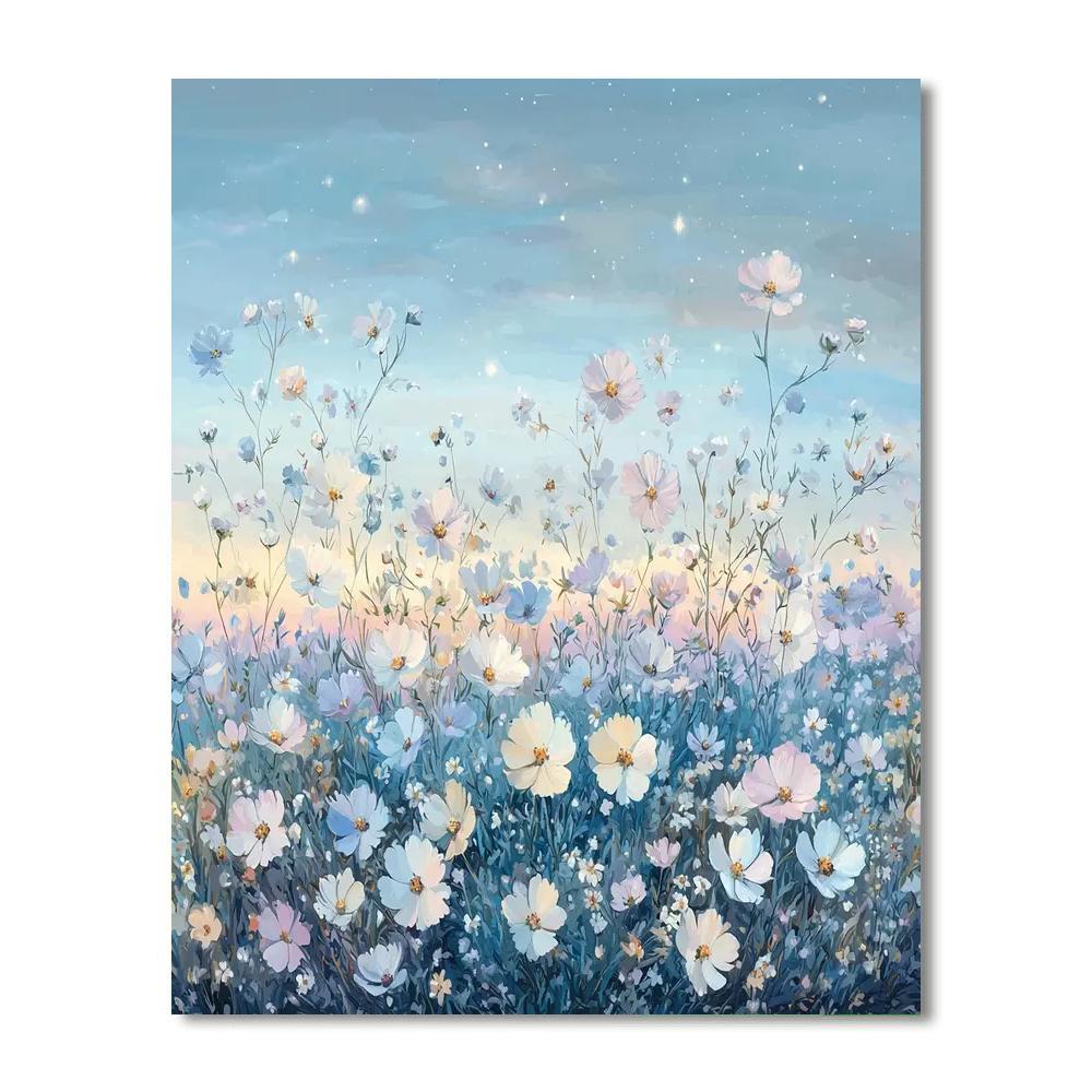 Leonardo Da Vinci Inspired Whispers Of The Celestial Garden  Paint By Numbers Art