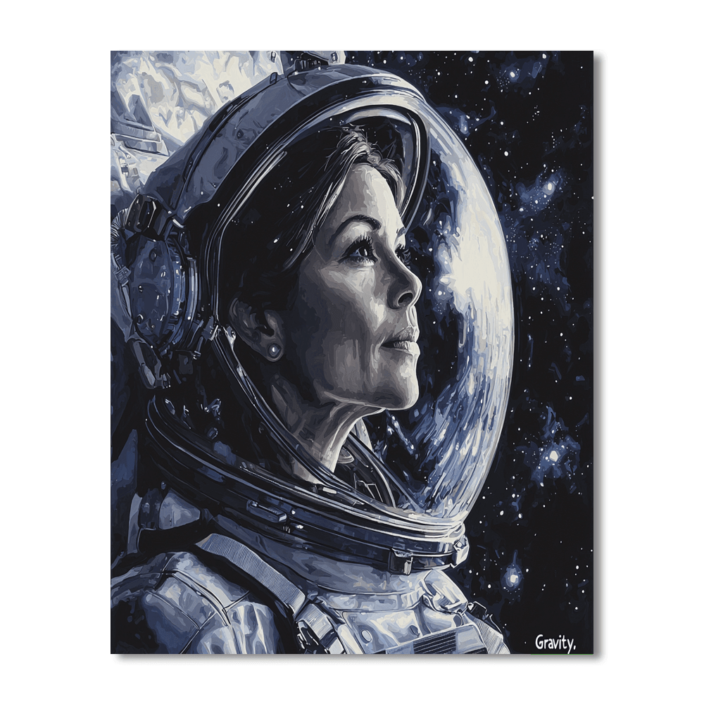 Sandra Bullock: Gravity-defying Grace Painting Number Kit