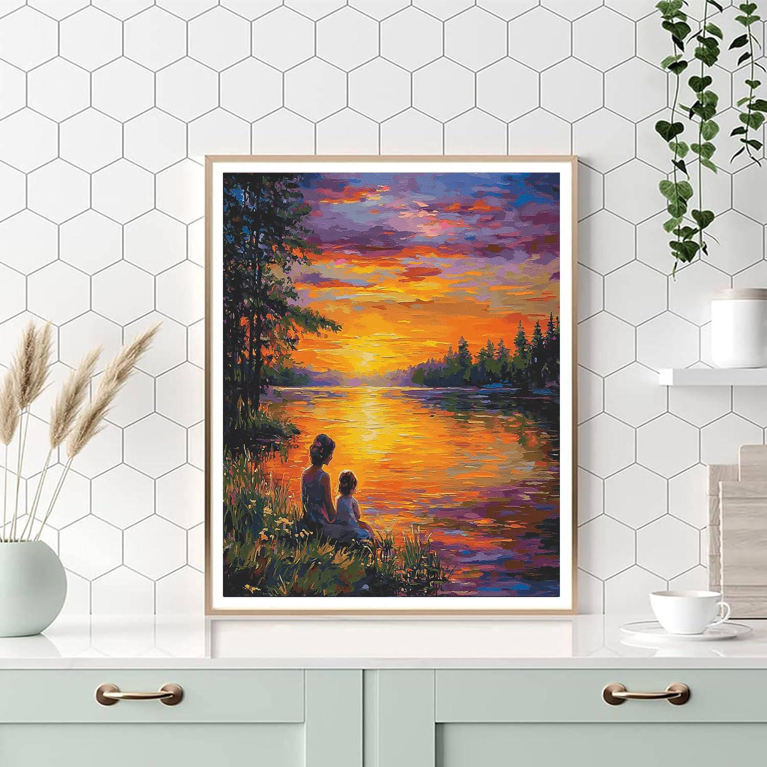 Evening Harmony Numbered Painting Kits