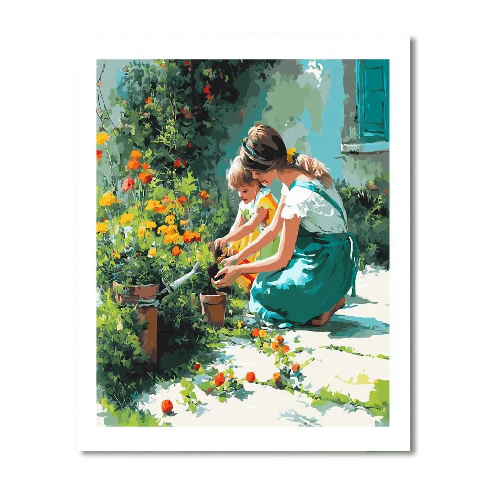 Joy In The Garden Paint By Color