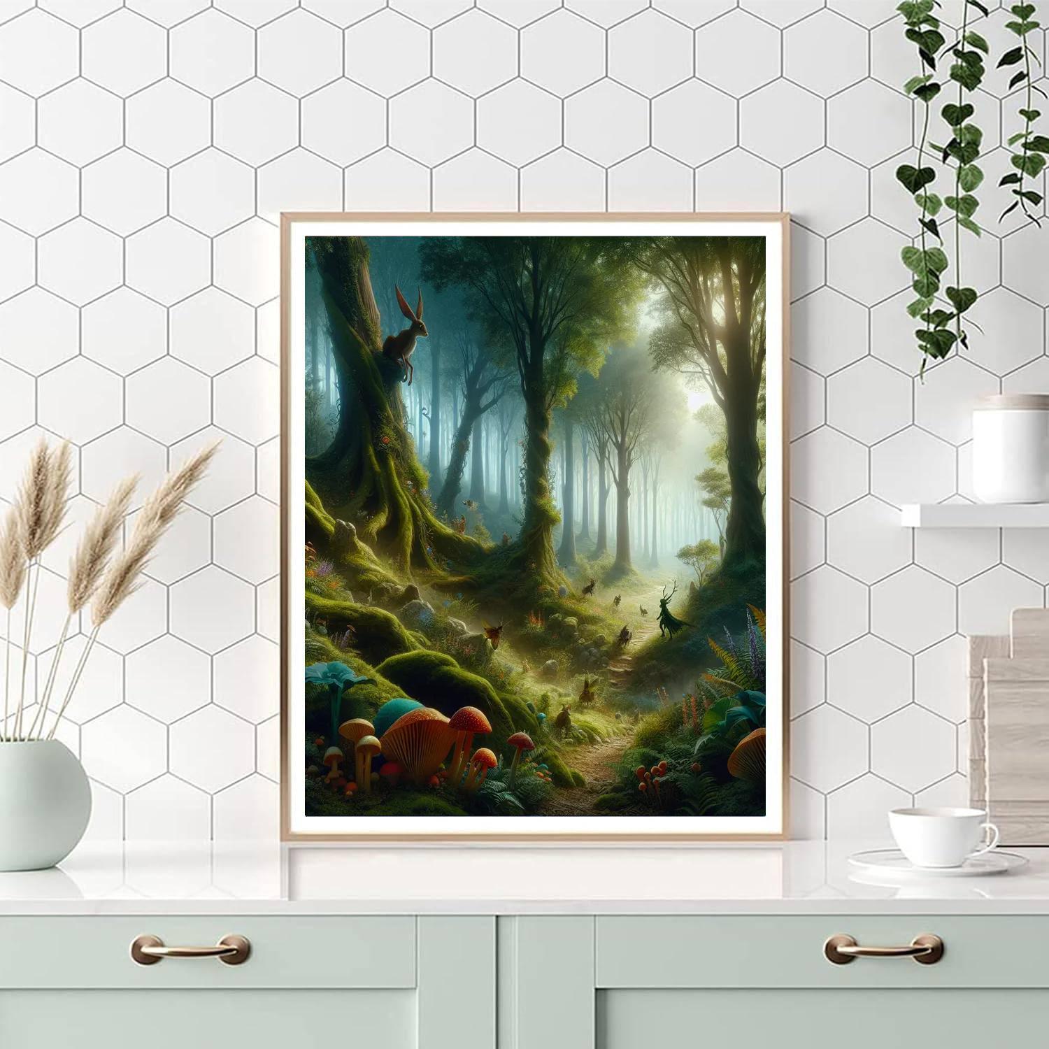 Fairytale Forest Journey Numbered Painting Kits