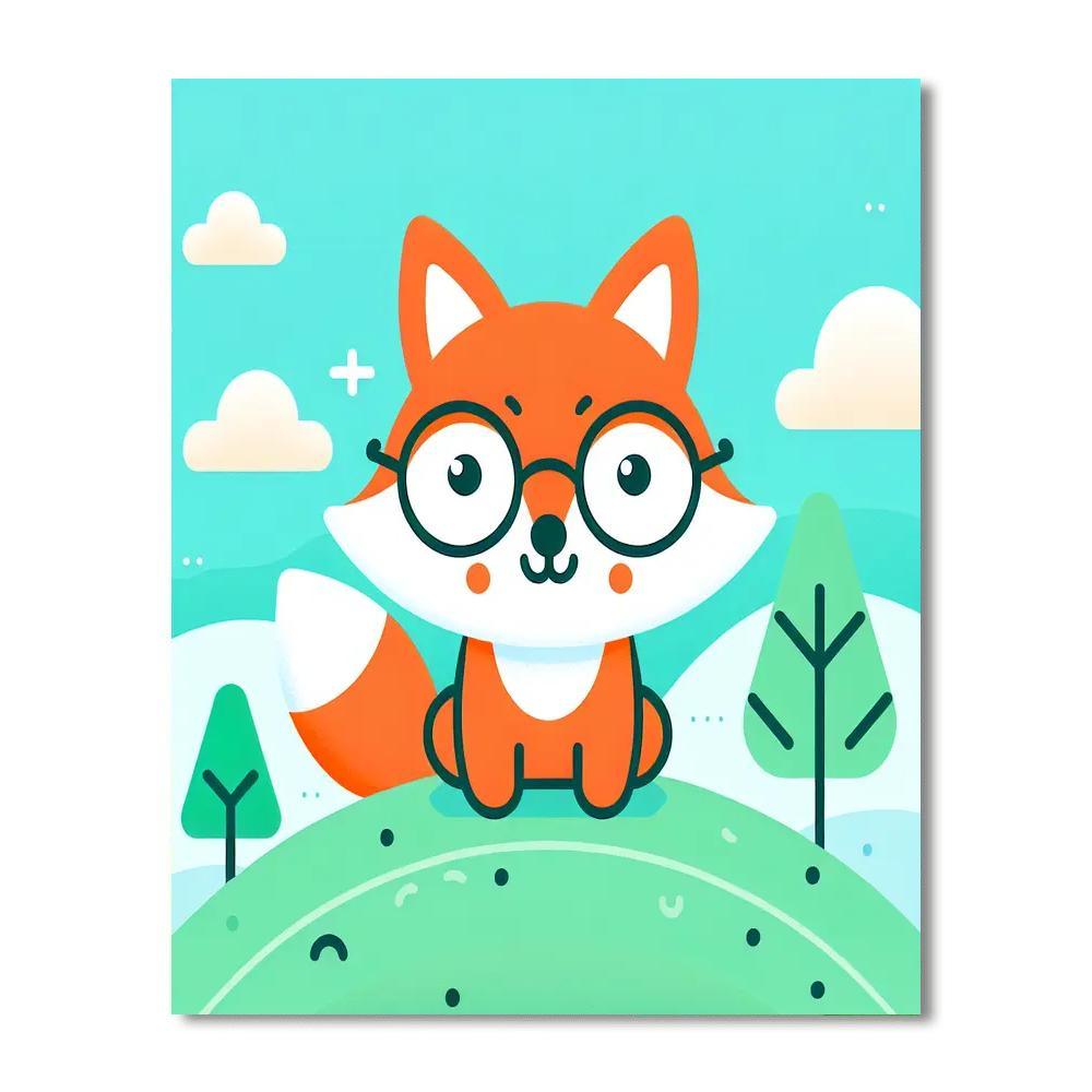 Clever Fox Paint By Numbers Kits