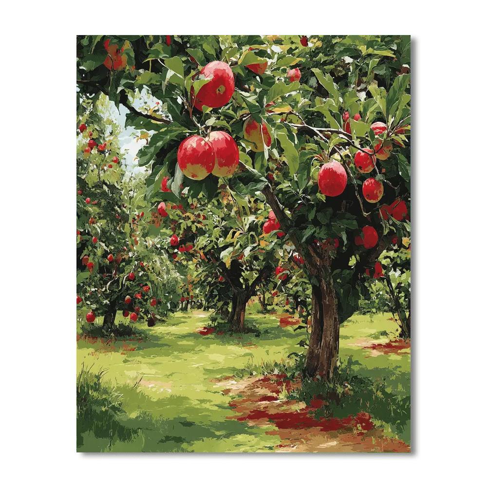 Mother’s Day At The Orchard Number Painting