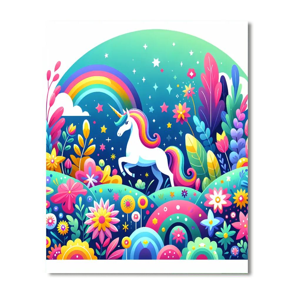 Magic Meadow Adventure Number Painting