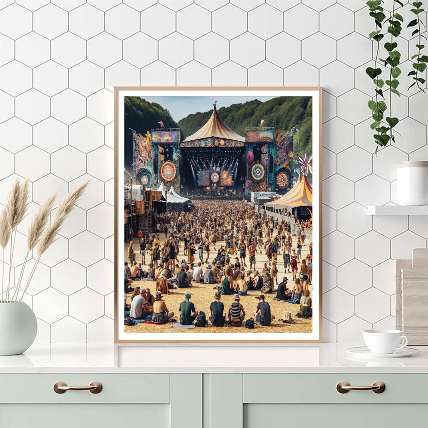 Bonnaroo Music And Arts Festival - Tennessee, Usa DIY Paint By Numbers