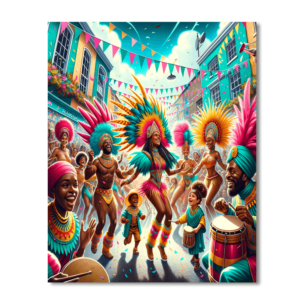 Junkanoo Festival Paint By Number