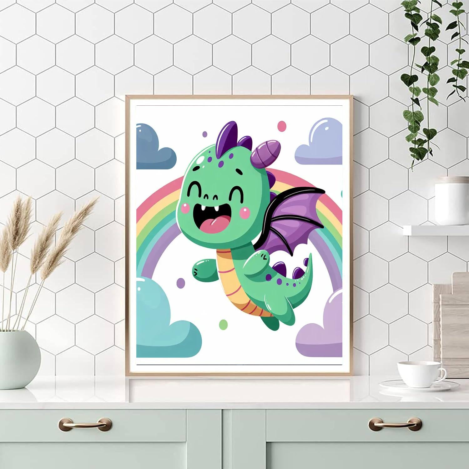 Silly Dragon Adventure Painting By Numbers Kit
