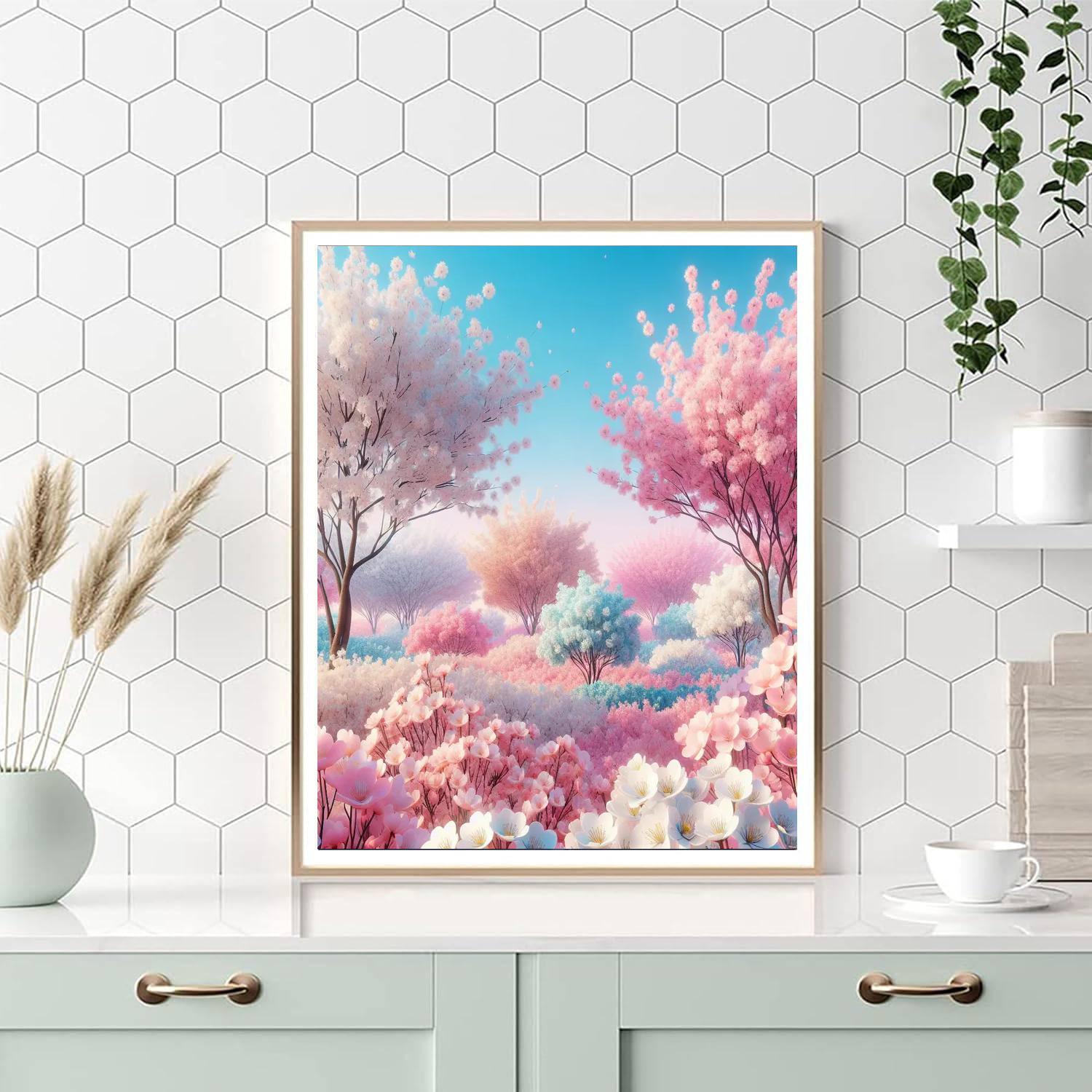 Spring Blossom Enchantment Paint By Color