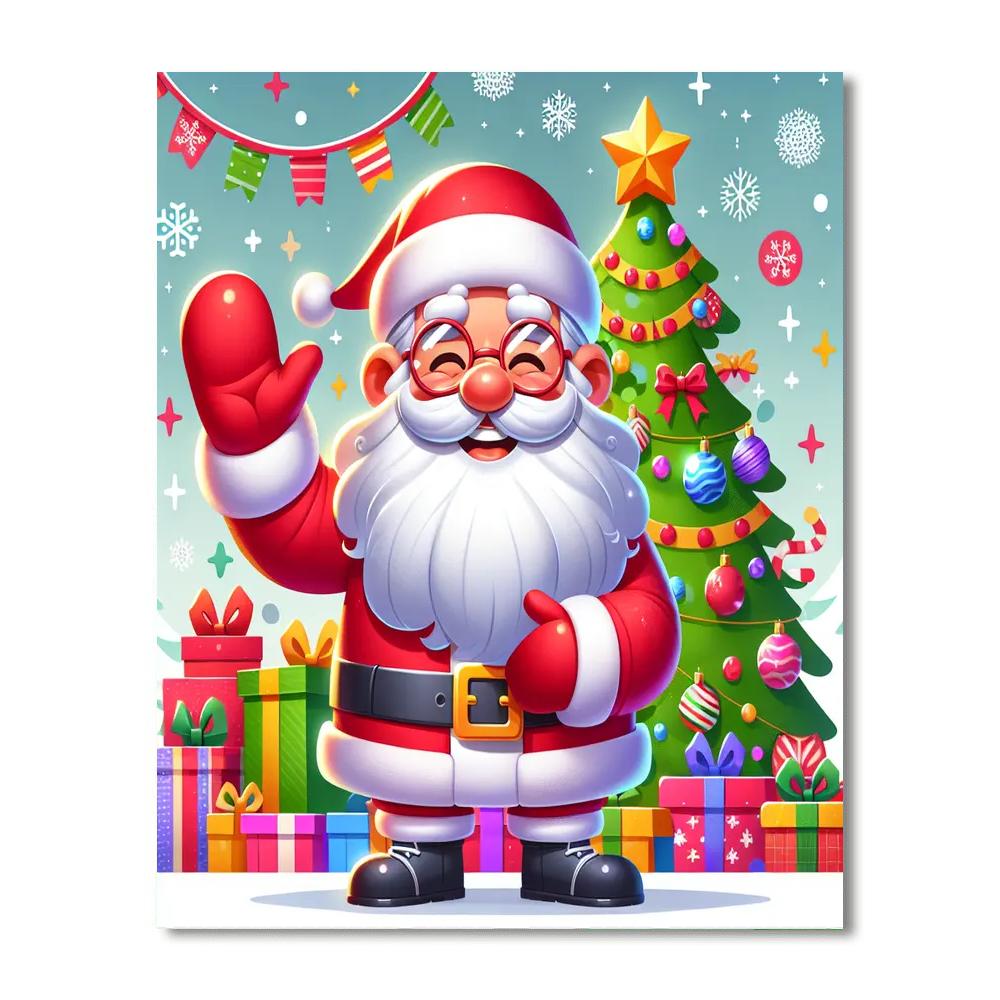 Cozy Christmas Adventures Paint By Numbers