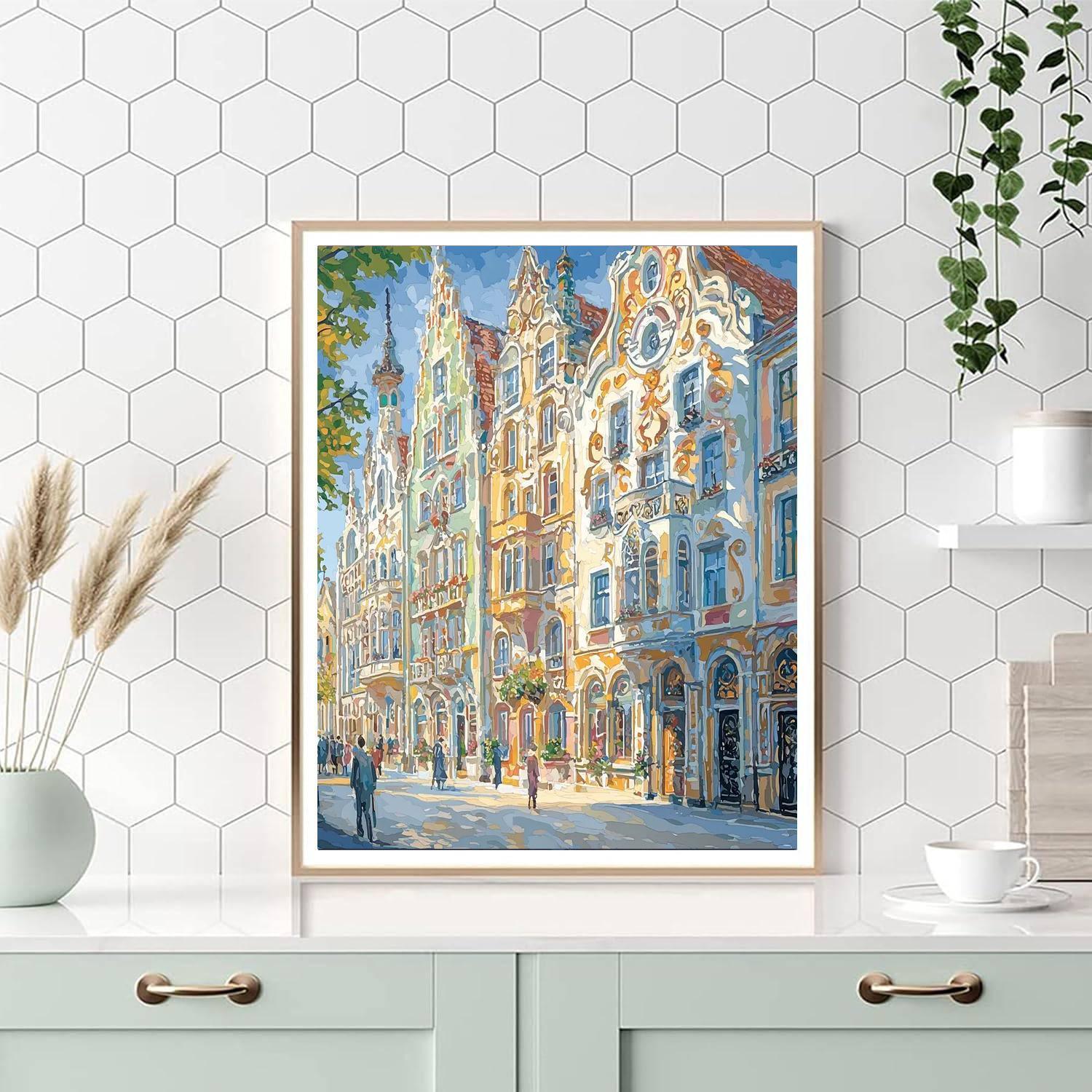 Art Nouveau Building - Riga Paint By Numbers