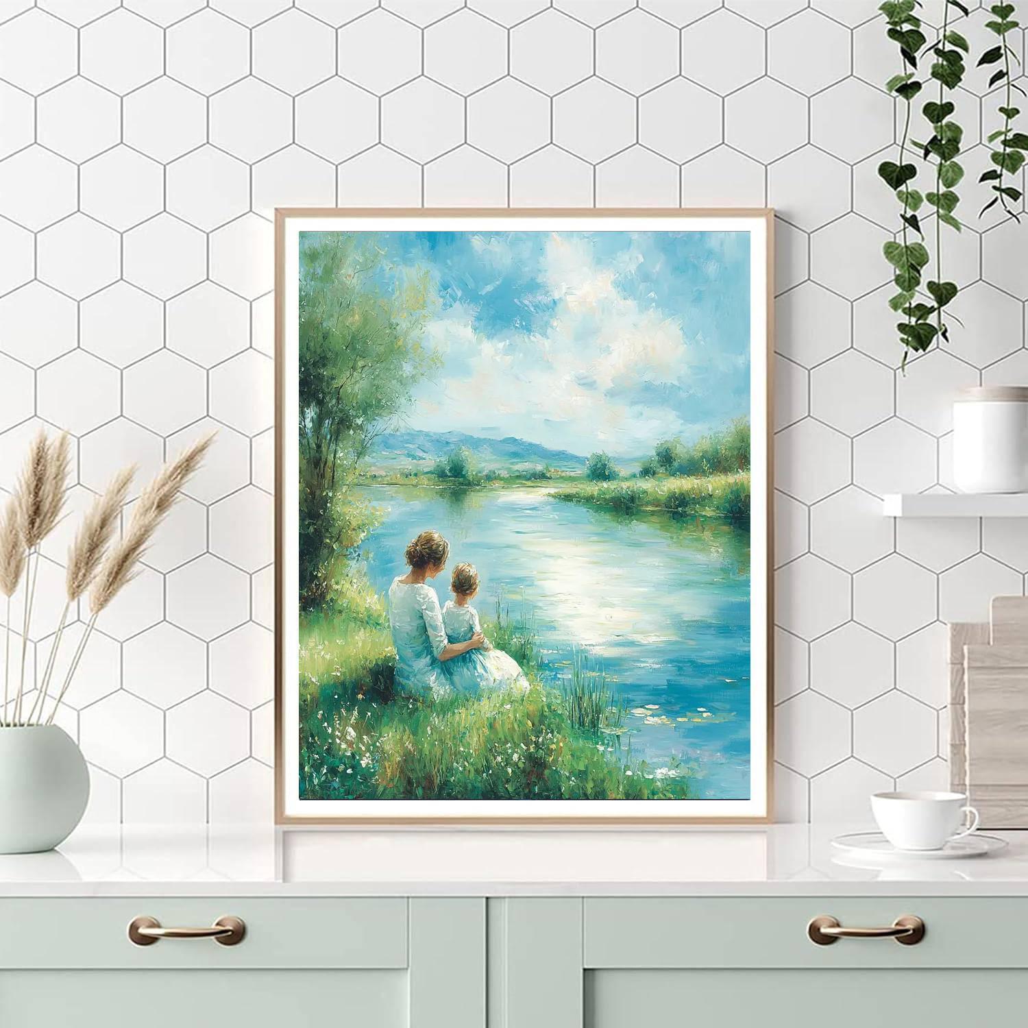 Lakeside Love Story Paint By Numbers Kits