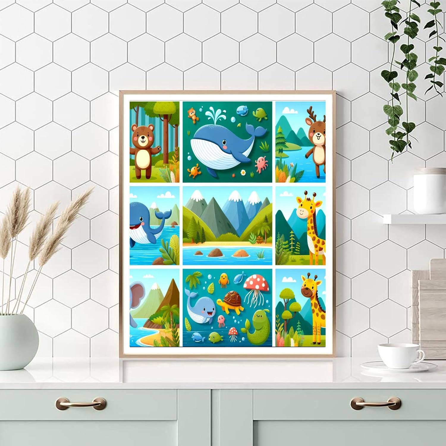 Animal Kingdom Explorers Painting By Numbers Kit