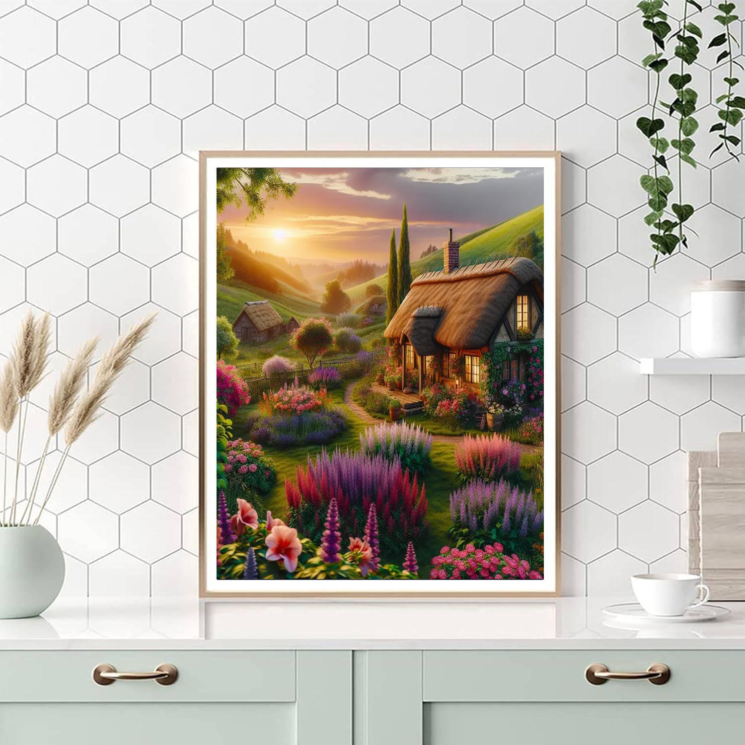 Romantic Countryside Getaway Paint By Numbers Kits