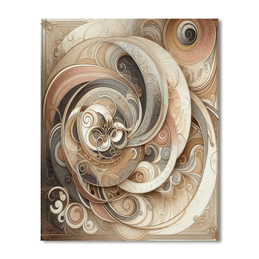 Gustav Klimt's Whisper Number Painting