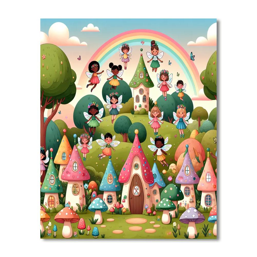 Fabulous Fairy Fables Numbered Painting Kits