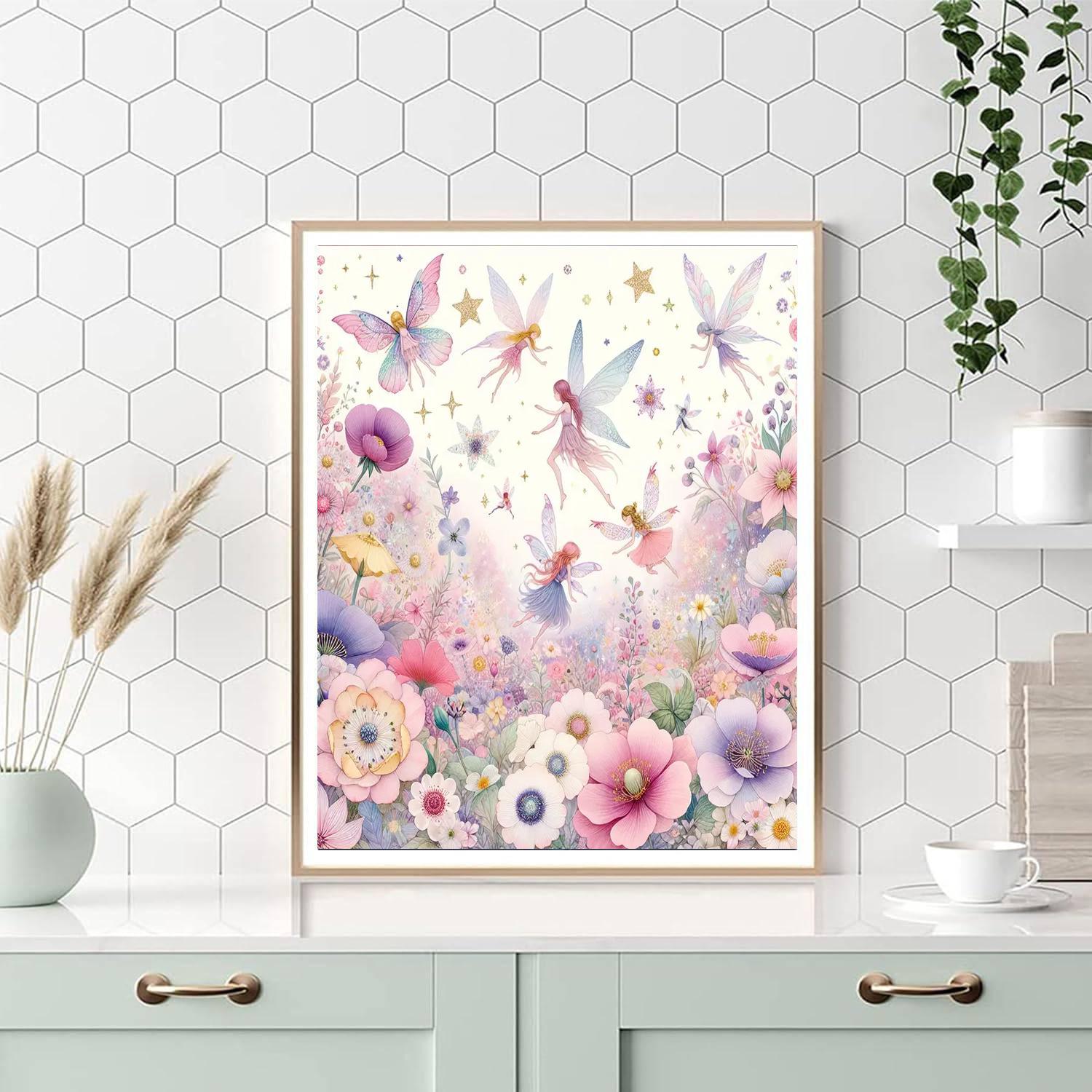 Delightful Garden Fairies Paint By Color