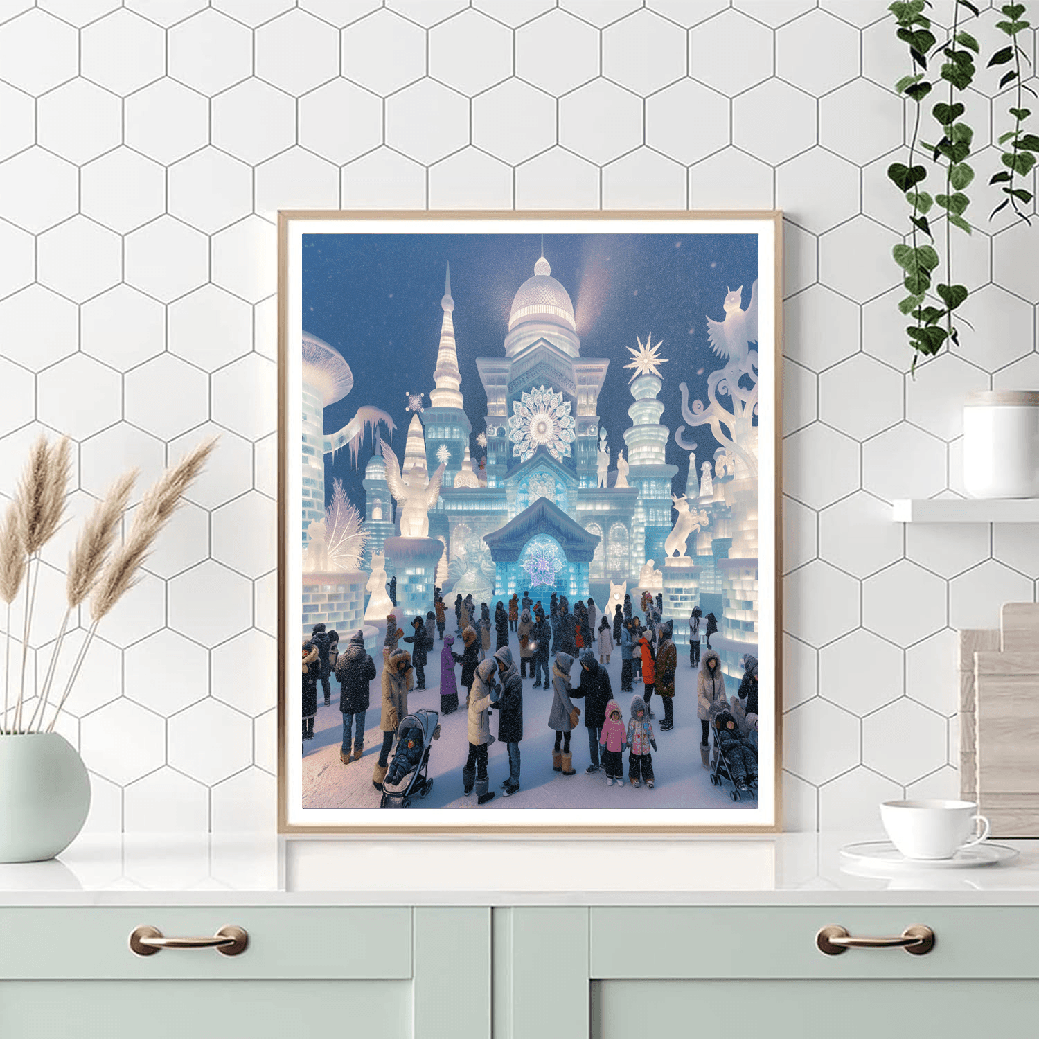 Sapporo Snow Festival - Hokkaido Numbered Painting Kits