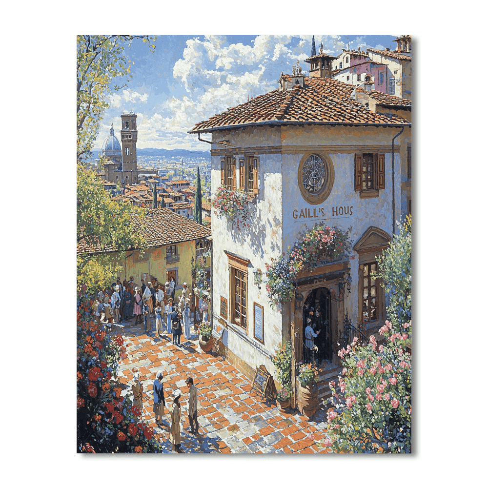 Galileo's House Paint By Numbers