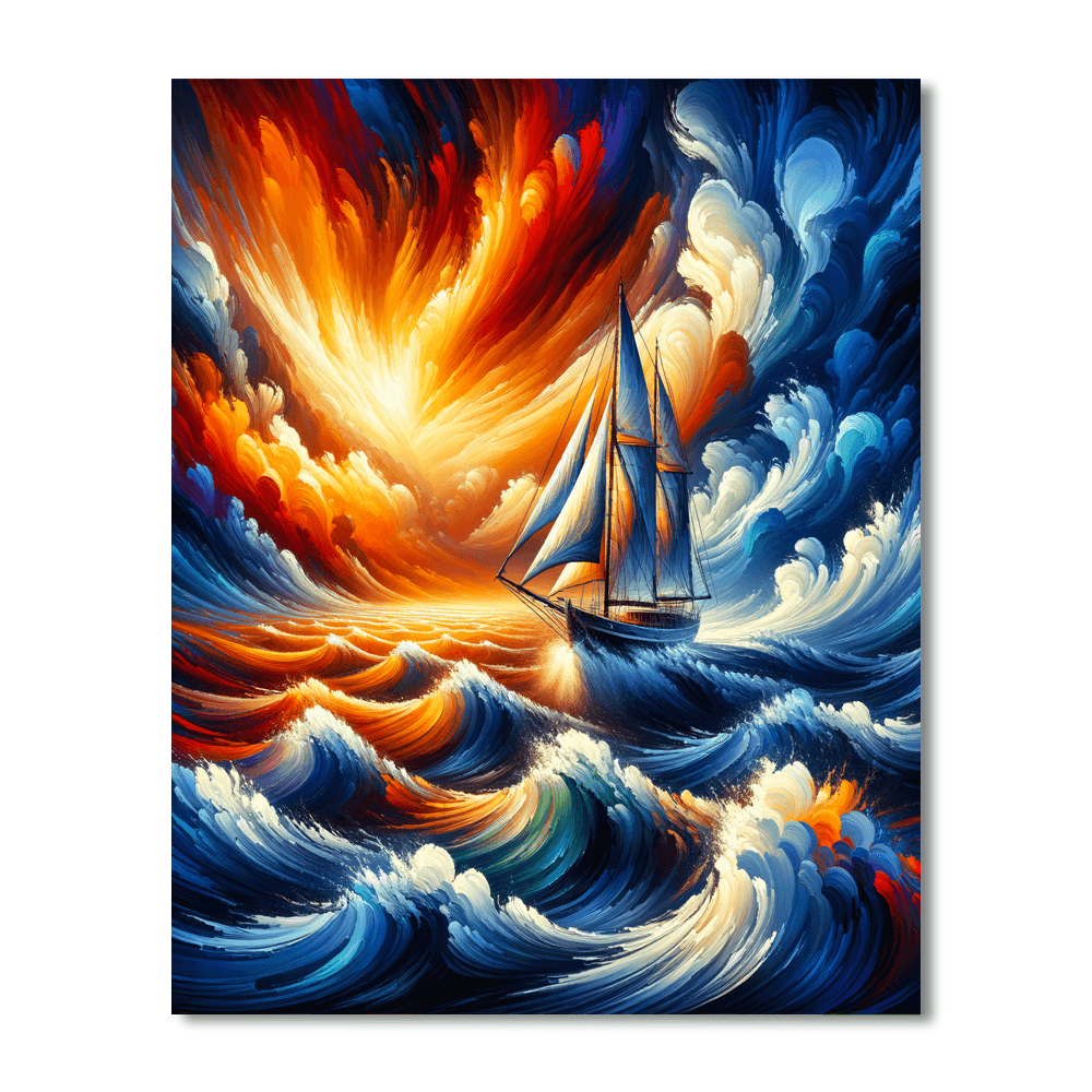 Adventure On The High Seas DIY Paint By Numbers