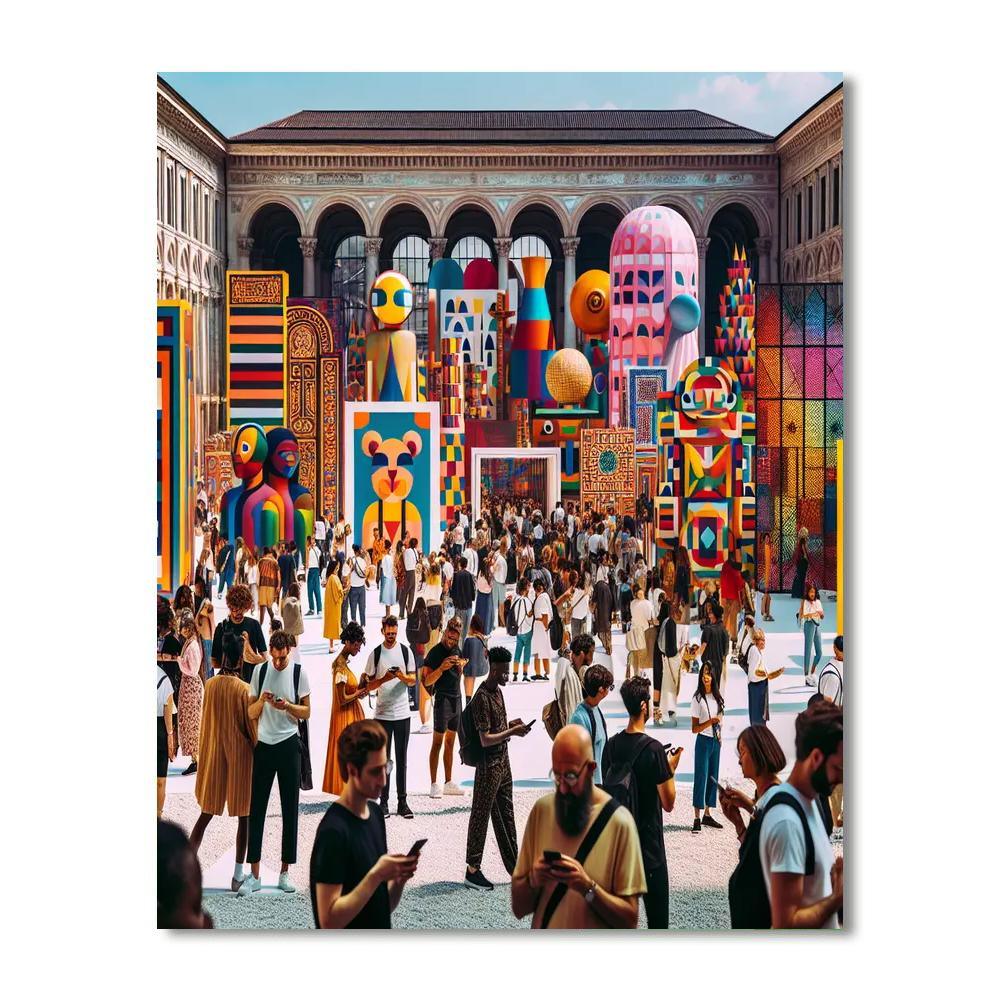 Istanbul Biennial - Istanbul DIY Paint By Numbers