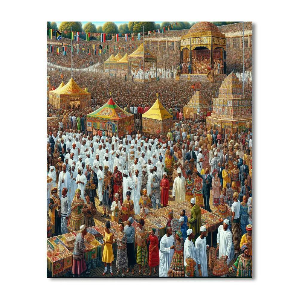 Kingdom Festival - South Africa Numbered Painting Kits