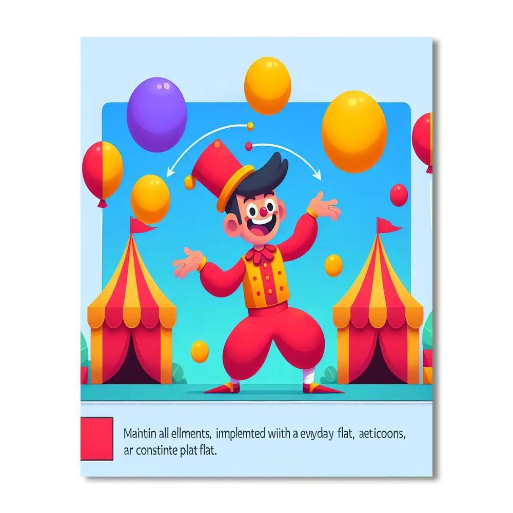 Daring Circus Performer Paint By Numbers Art