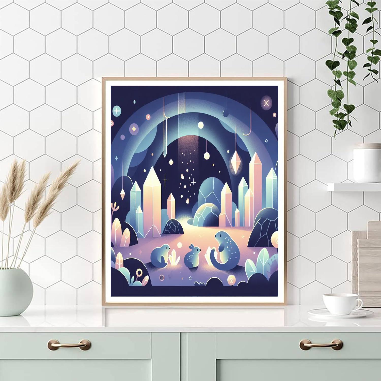 Mystic Cavern Paint By Numbers